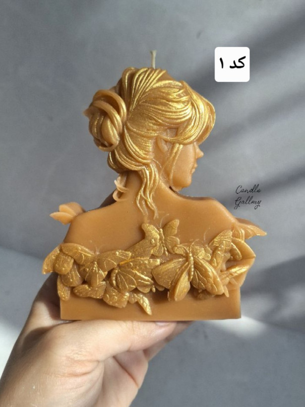 شمع دکوراتیو دختر آزادی